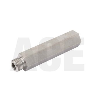 Holz stainless steel extension nipple 1/4" long