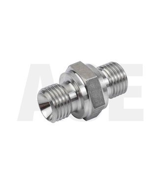 High pressure conical connector 1/4" x 1/4"