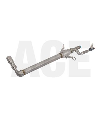 ACE single stainless steel foam pipe without connection set
