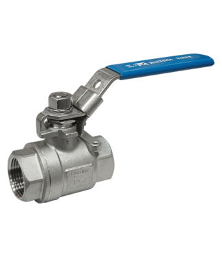 stainless steel 2 piece ball valve 1/2"