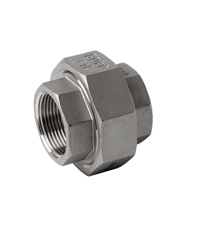 Stainless steel 3/3 coupling 3" inside/inside
