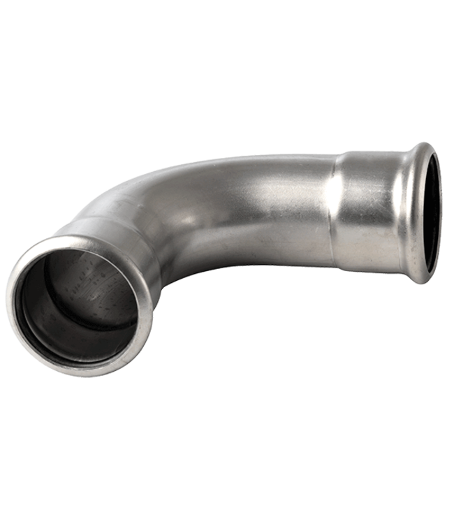 stainless steel mapress bend 90gr 18mm