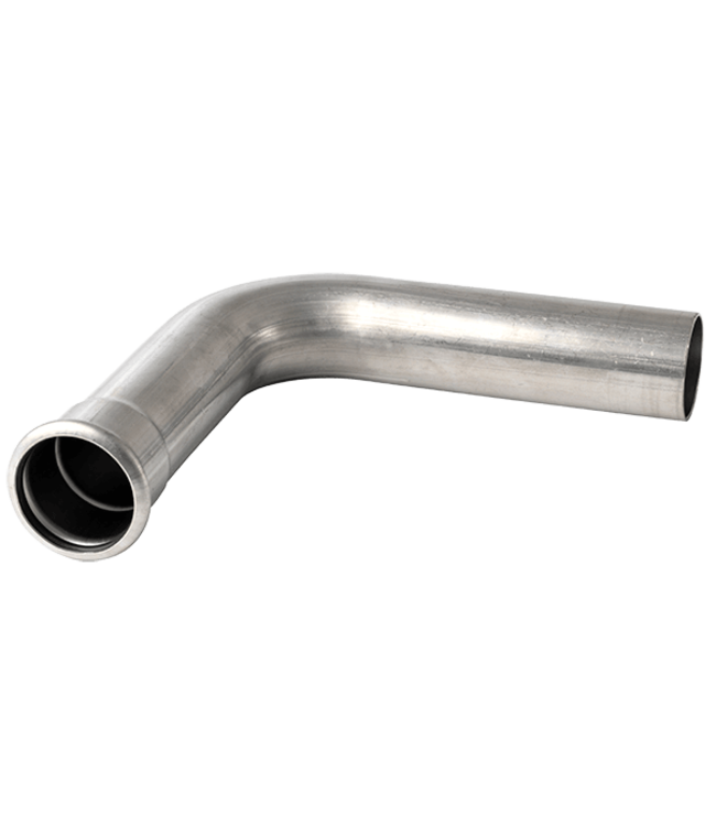 RVS mapress insteekbocht 90gr 54mm