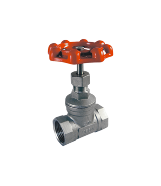 RVS schuifafsluiter 1/2"