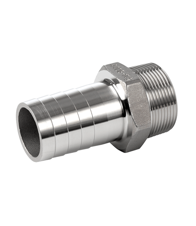 RVS slangpilaar 1-1/4" buiten x 32 mm