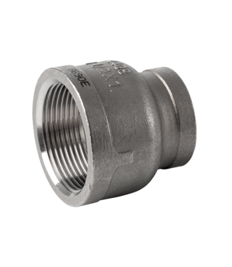 RVS reducer 1-1/2" x 1"