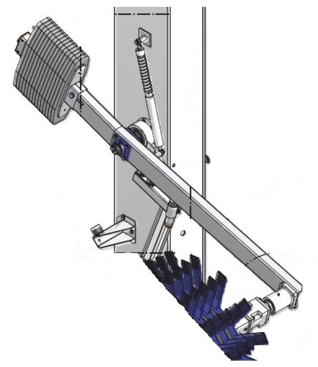 Holz rechter dakwals arm