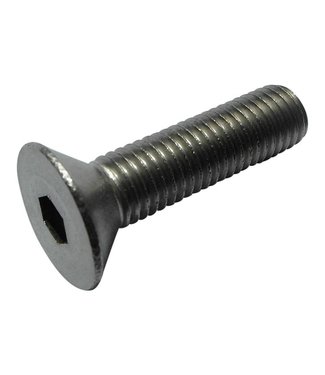 Stainless steel countersunk screw with hexagonal socket M5 x 10