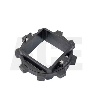 Rexnord split sprocket 9T-90mm black for IR track