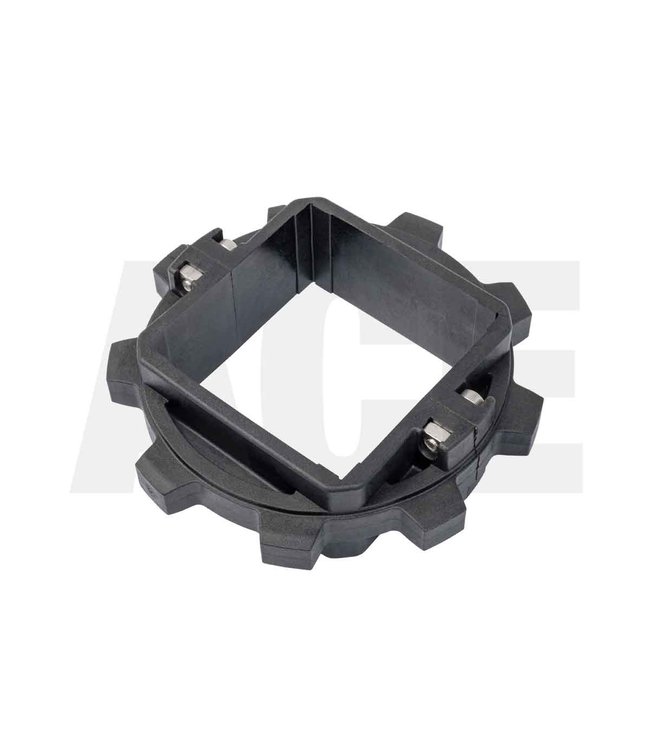 Rexnord split sprocket 9T-90mm black for IR track