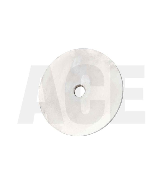 Reparatiering schuimstof droger afstelplaat, rond 80/gat m12