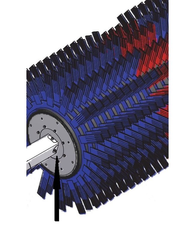 Roof roller corpus incl lid
