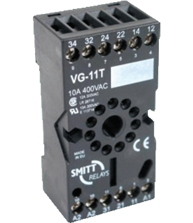 Telco relay base 11 pins