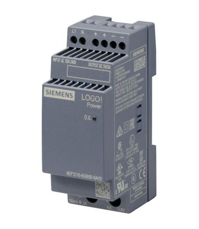 Siemens Logo 8 24vdc/4A voeding