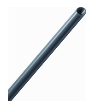 PVC/hostalit pipe 5/8" 16mm gray