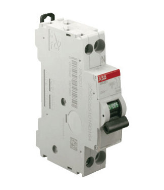 ABB circuit breaker 16A 1P + nul, type C