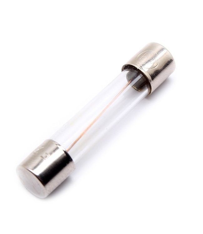 Glass fuse 5x20mm 250V 1A slow