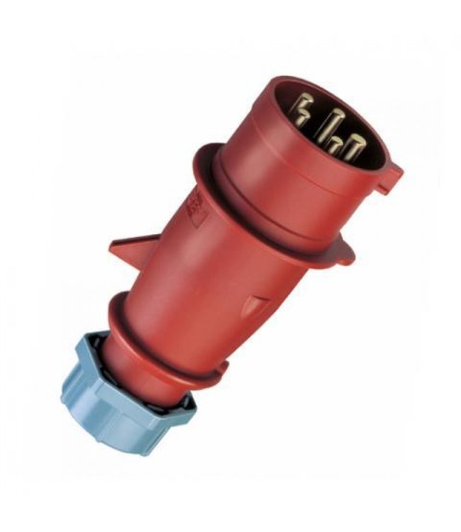 CEE plug 5 pole, 380V 32A