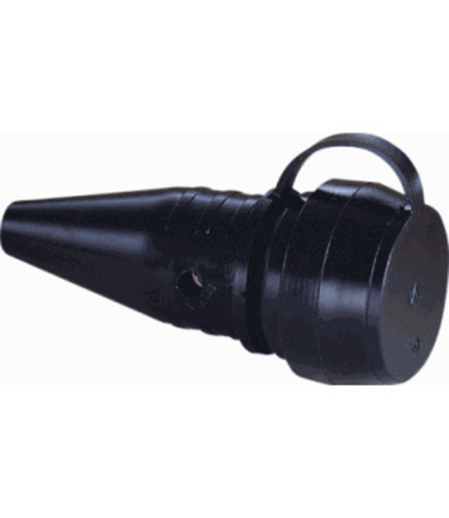 230v schuko mating plug with ground black