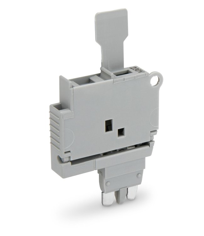Wago fuse holder 24vdc for switch clamp
