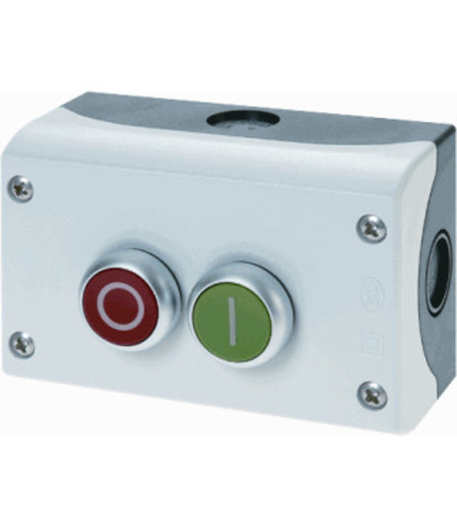 Drukknopkast compleet M22, rood O en groen I