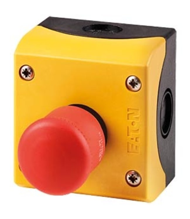 Drukknopkast compleet M22, noodstop trekontgrendeling