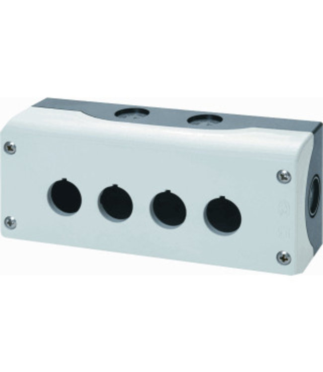 Drukknopkast leeg M22, 4 knoppen