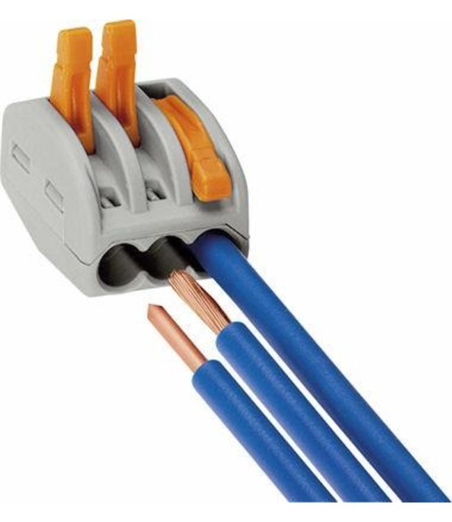 Wago welding clamp, 3 clamping positions