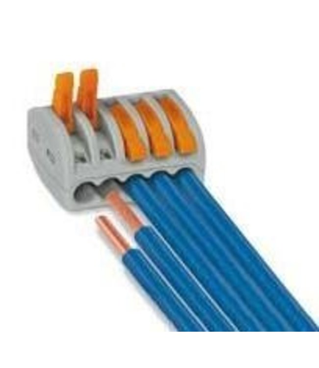 Wago welding clamp, 5 clamping positions