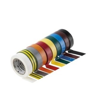 Set van 10 kleuren tape 15mm x 10meter