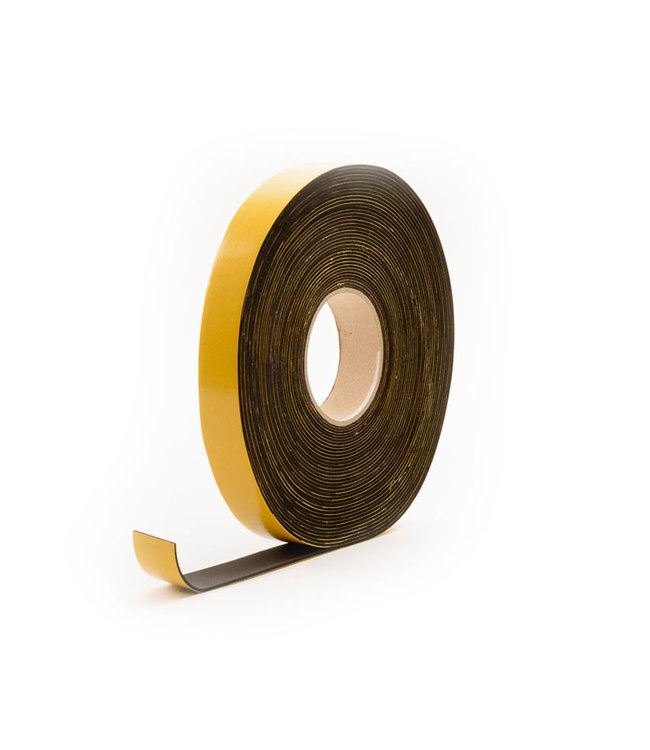 Cellular rubber/foam tape sealing tape 30x10mm for doors