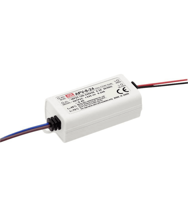 Meanwell ledvoeding 0,67A 12vdc, 230V