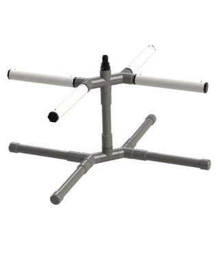 Soil aerator with 1/1-4 hose barb