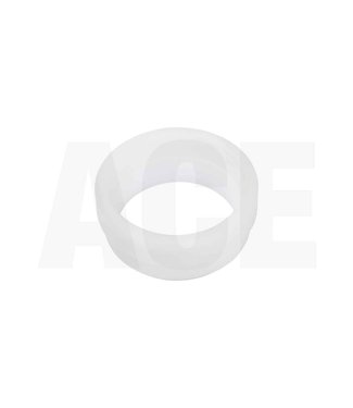 Witte nylon eindring voor stofzuigmondhouder 70 x 3mm