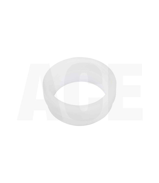 Witte nylon eindring voor stofzuigmondhouder 70 x 3mm