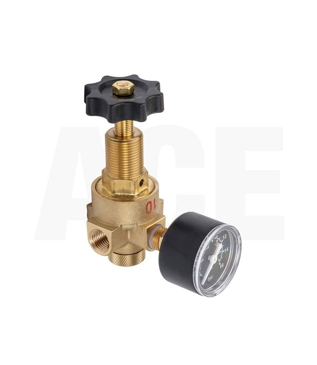 EWO air pressure regulator with pressure gauge 0-16bar 1/4 "A