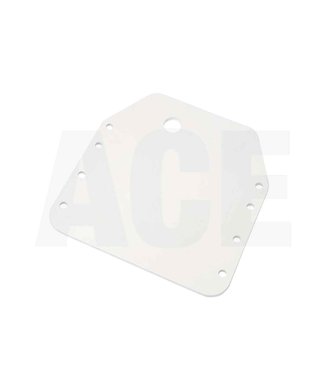 Holz rubber flap PE196 hydraulic, rear side