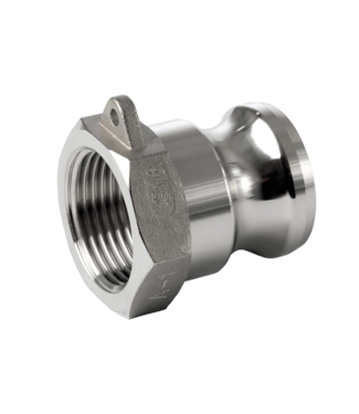 Stainless steel 1" bi quick coupling male for foam pipe