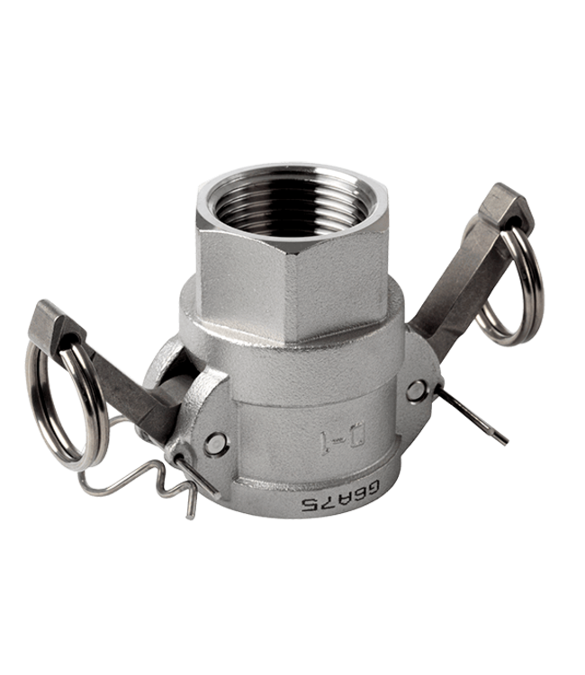 Stainless steel 1" bi quick coupling female for foam pipe