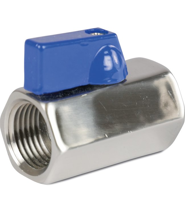 Stainless steel mini ball valve 1/4" for tornado