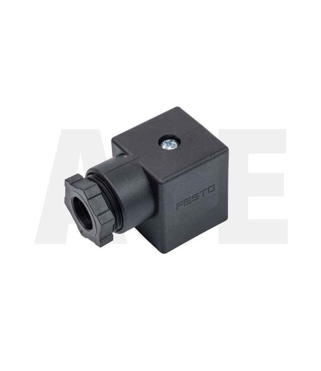Festo black plug without LED for coil