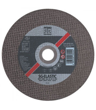 Doorslijpschijven 125 x 2,4 x 22,2 voor RVS