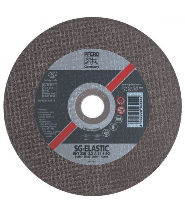 Cut-off wheels 125 x 2,4 x 22,2 for stainless steel