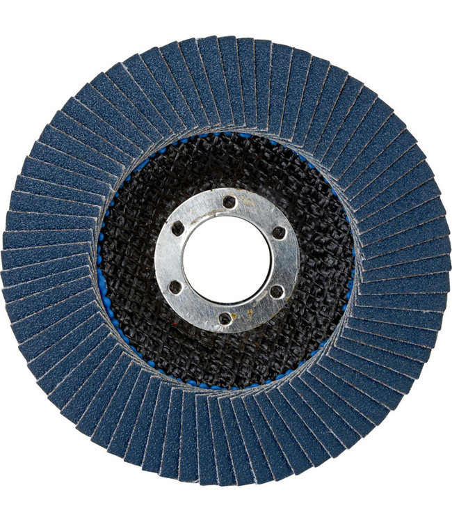 Flap disc 125 x 22.2 grit 80 for stainless steel