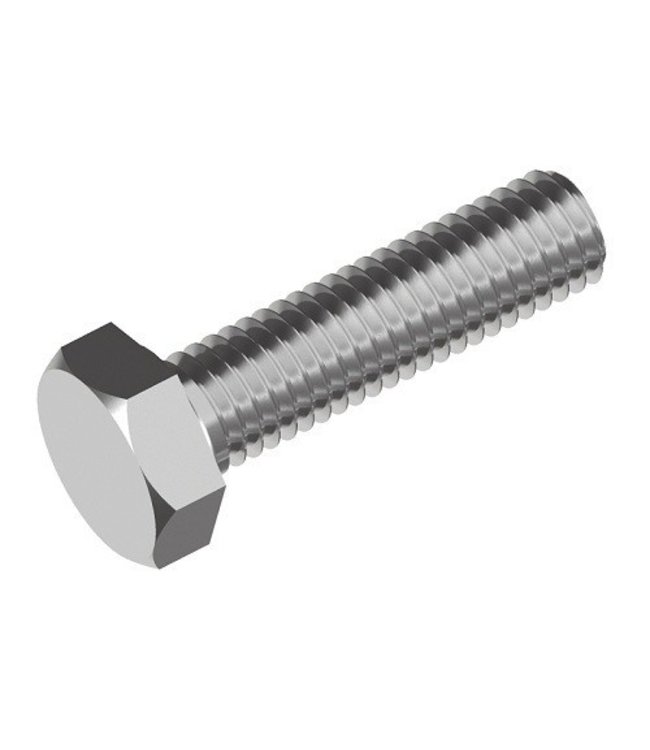 Stainless steel hexagon tap bolt M16 x 65 For pump flange