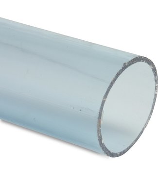 PVC buis glad transparant 63 x 4,7mm 16 bar