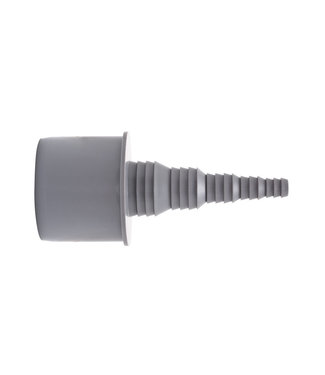 PVC hose barb 50mm x 8-25mm