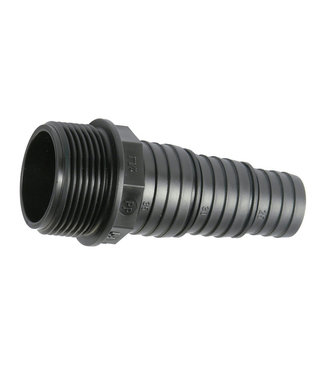 PVC slangpilaar 1-1/4" bui x 25mm/32mm/38mm