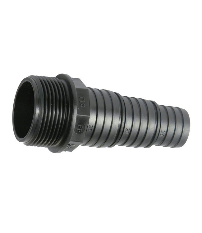 PVC slangpilaar 1-1/4" bui x 25mm/32mm/38mm