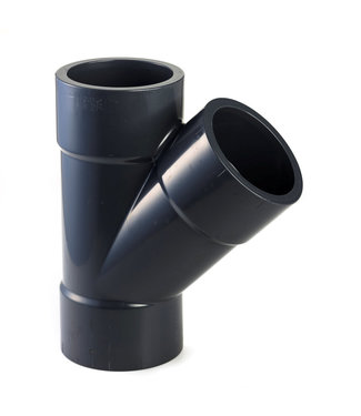 PVC T-stuk 45gr 63mm